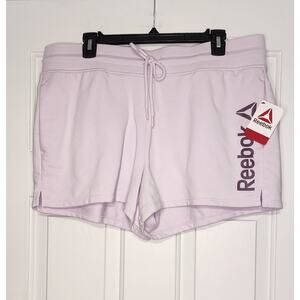 Reebok Womens Level‎ Up Short Lavender Fog Size XL NWT